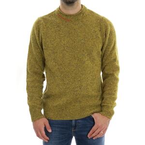MAGLIA BOTTONATA SENAPE